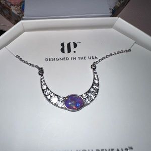 BP October 2023 She’s Angelic Purple Fire Opal Necklace